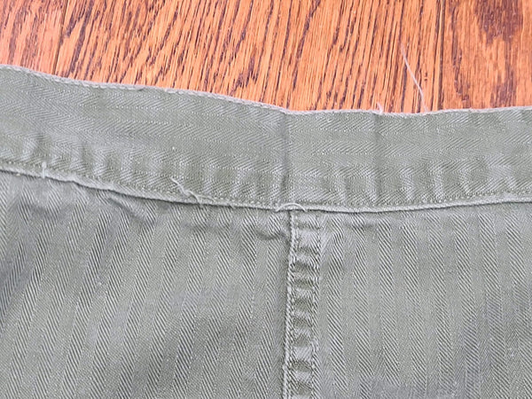 Women's Army HBT Trousers Size M <br>(26"-28" Waist)