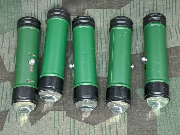 Pertrix No. 575 Green Flashlight