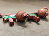 Vintage Wooden Palm Tree Bracelet