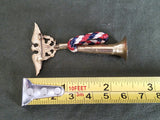 Patriotic Eagle & Horn Sweetheart Pin