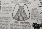 Red and Gray Net Backpack