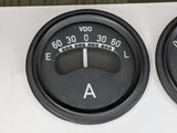 Set of 4 German Type Gauges 2" Diameter 12V