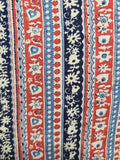 German Stripe Print Dress <br> (B-34.5" W-28" H-37")