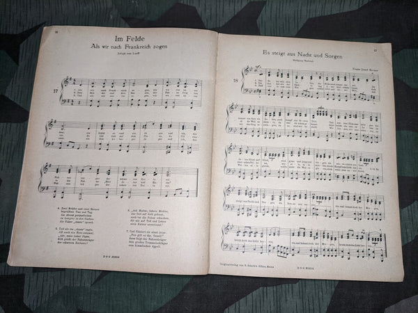 Big Soldaten Liederbuch Piano Song Book