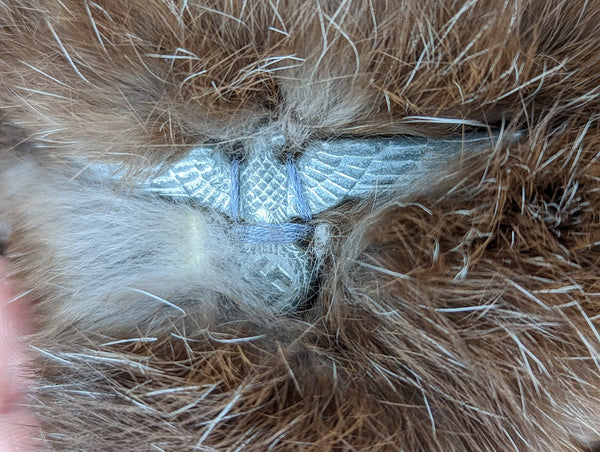 Original Rabbit Fur Hat Size 56-58