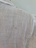 White Button Down Dress <br> (B-36" W-26" H-34")