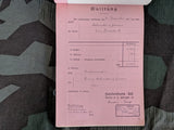 Seiden-Großhandlung Receipt Book 1937
