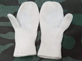 German Size 2 White Mittens