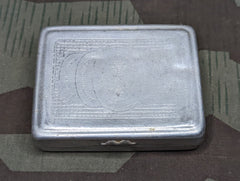 Aluminum Tobacco Tin Worn