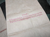 Reproduction Ration Bags for Panzer Crews (Pack of 20)