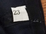 Navy WAVES Service Hat Seersucker, Blue & White Covers (Size 23)