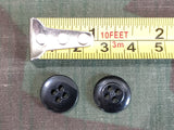 Lot of 10 Black Steinnuss Buttons