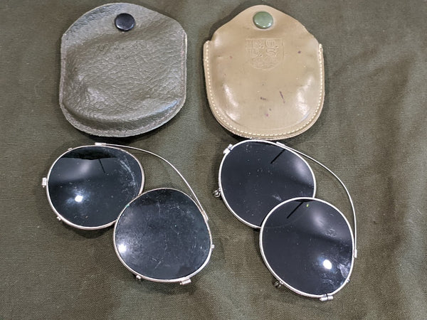 U.S. Clip On Sunglasses WWII Pattern 1949