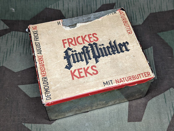 Original Frickes German Butterkeks Cookie Tin