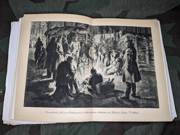 Der Weltbrand Book w Prints (AS-IS)