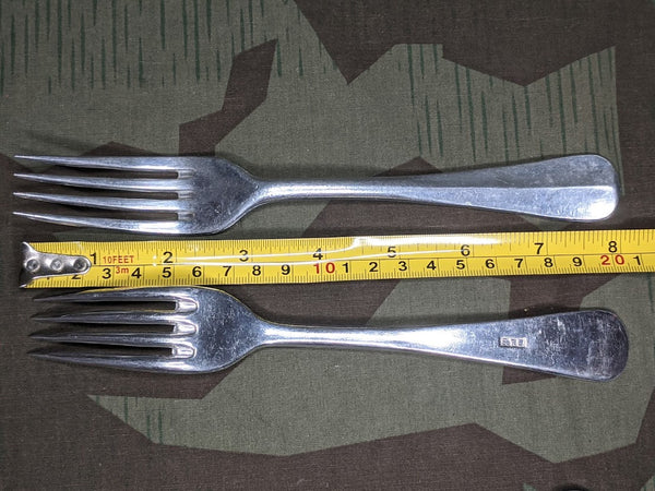 Aluminum German Forks Same as Army Pattern
