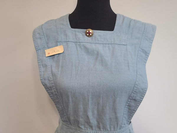 American Red Cross Nurse Aide Apron with Pin (Named) <br>(W-28" H-41")