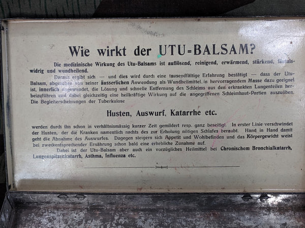 Utu-Balsam DRP Lozenge Tin