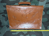 German Brown Leather Briefcase