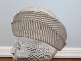 Navy WAVES Seersucker Garrison Cap (Size 21)