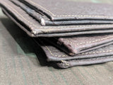 Dark Brown Pressed Paper Wallet