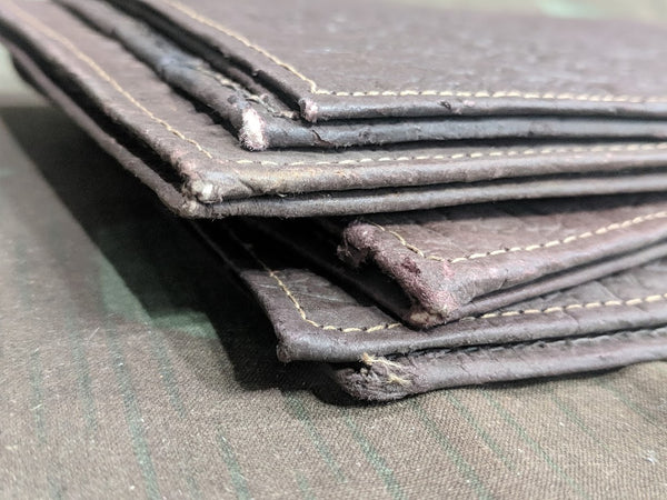 Dark Brown Pressed Paper Wallet