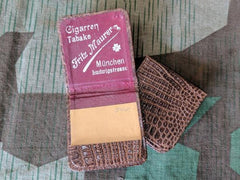 Vintage WWII-era German Munich Cigar Advertising Matchbook Cover