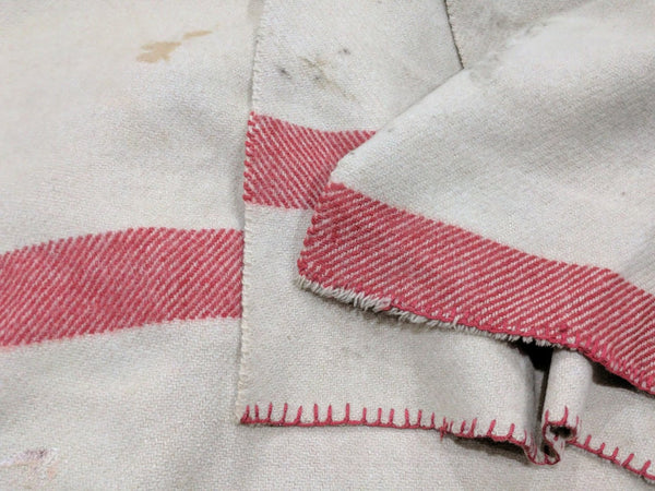 German Army Blanket - Three Red Stripe