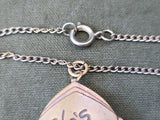 He's In The Army Now Sweetheart Locket Necklace