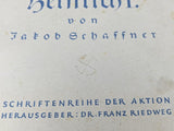 1940 Book: Der Aufgang des Reiches Heinrich I