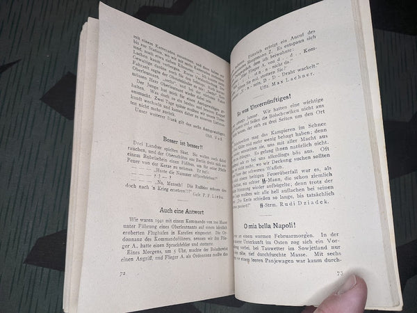 VB-Feldpost Soldiers Joke Book 3 Folge 1943