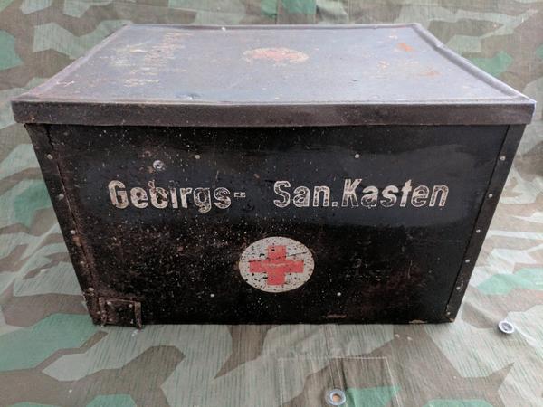 Gebirgs- San.Kasten Pack Saddle Medical Box 2