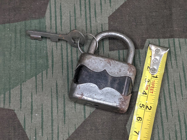 Small German Lock w/ 1 Key