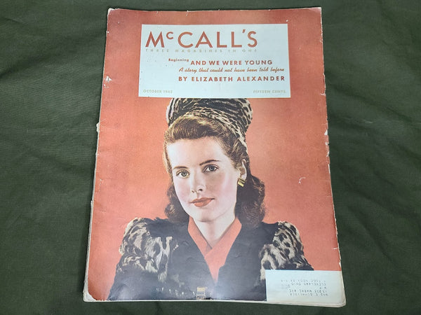 McCall's Magazine October 1942