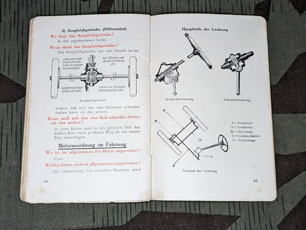 Kraftfahrzeug und Fahrtechnik Car Book 1939