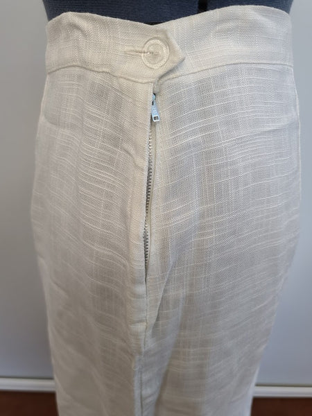 White and Blue Outfit: Jacket with 2 Skirts <br> (B-42" W-36" H-45")