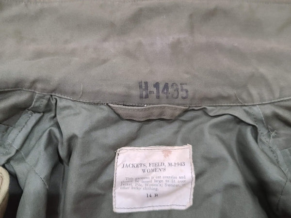 Women's M43 Jacket Size 14R <br> (B-43" W-40 1/2")