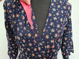 Flower Print Robe <br> (B-40" W-28" H-48")