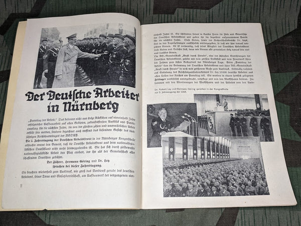 1937 Gau Sachsen Arbeitsfront Magazine