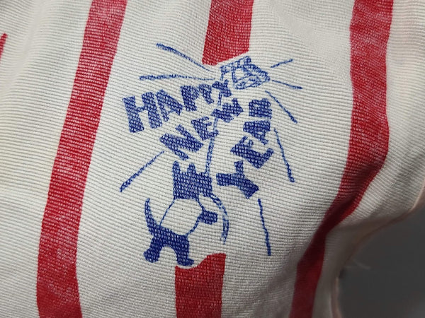 Novelty Print Happy New Year Vest