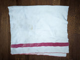 Original Pre War German Army Blanket 2 Red Stripe