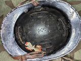 WWII Belgian Gendarmerie Helmet Named