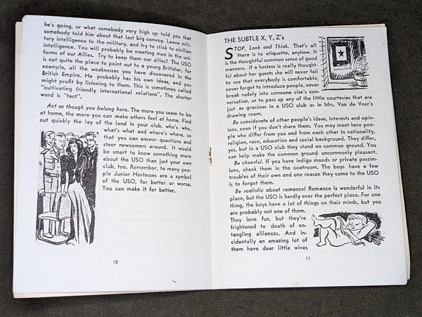 Hail Hostess USO Booklet