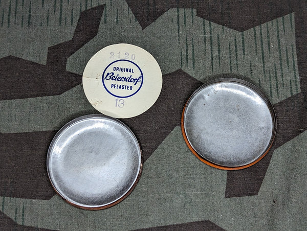 Small Round Bandage Tin Beiersdorf