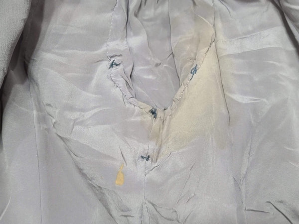 Cornflower Blue Skirt Suit <br> (B-35" W-26" H-39")