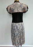 Aztec Novelty Print Dress <br> (B-34" W-28" H-37")