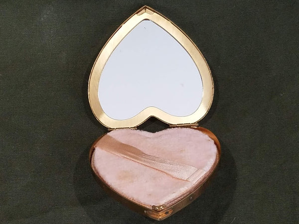 US Army Rhinestone Sweetheart Compact