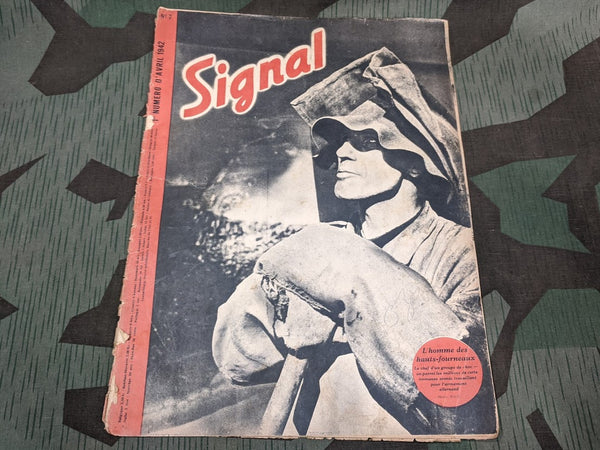 WWII French Signal Magazine April 1942