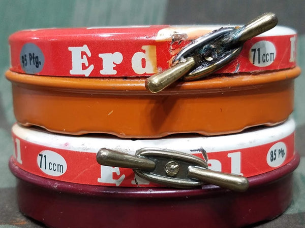 Period Erdal Shoe Polish Tins (Set of 2)