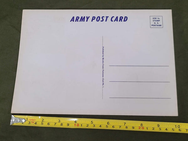 Large US Army Postcard Lowry Field